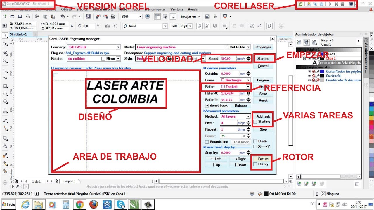 corel laser